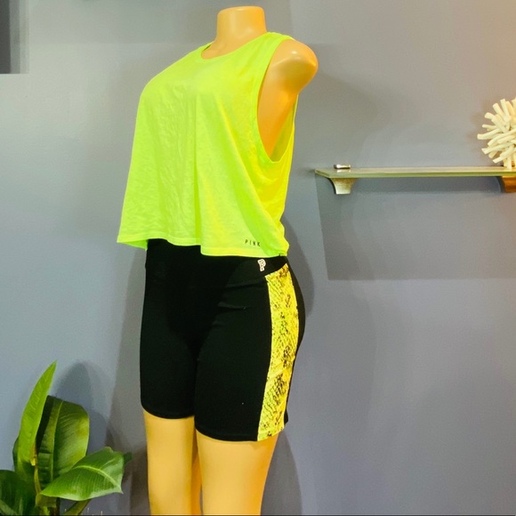 PINK Victoria's Secret Snake Skin Bicycle Shorts - Picture 4 of 8